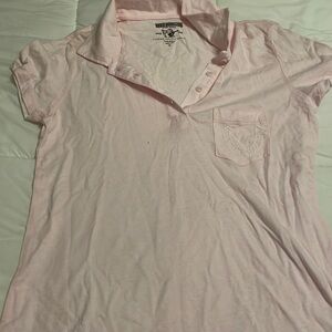 Pink, true religion T-shirt